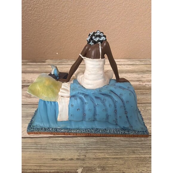 Annie Lee Sass 'n Class "Blue Monday" 1998 African American Decor - No Box - Picture 3 of 13